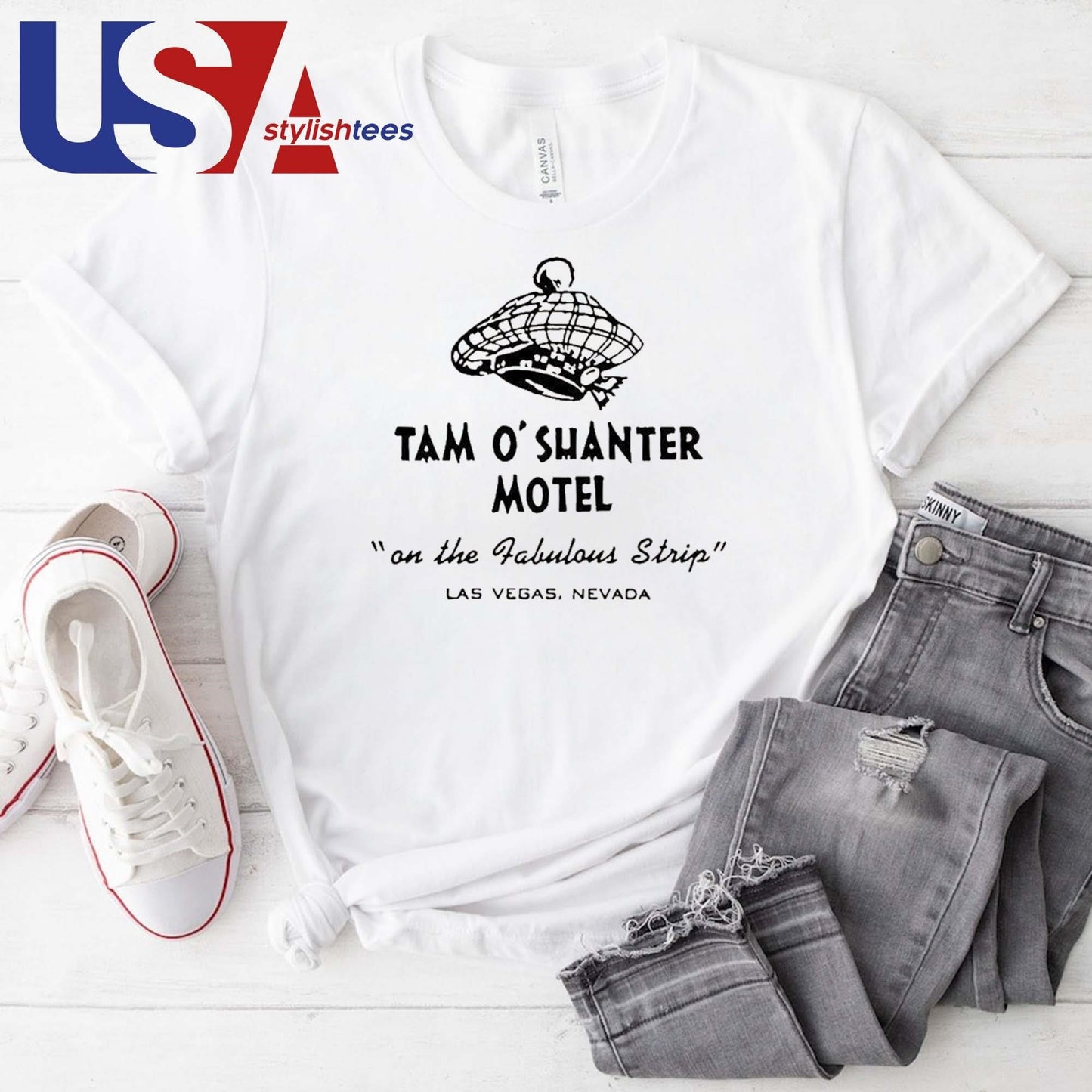 Tam O'Shanter Motel Vintage Las Vegas Shirt