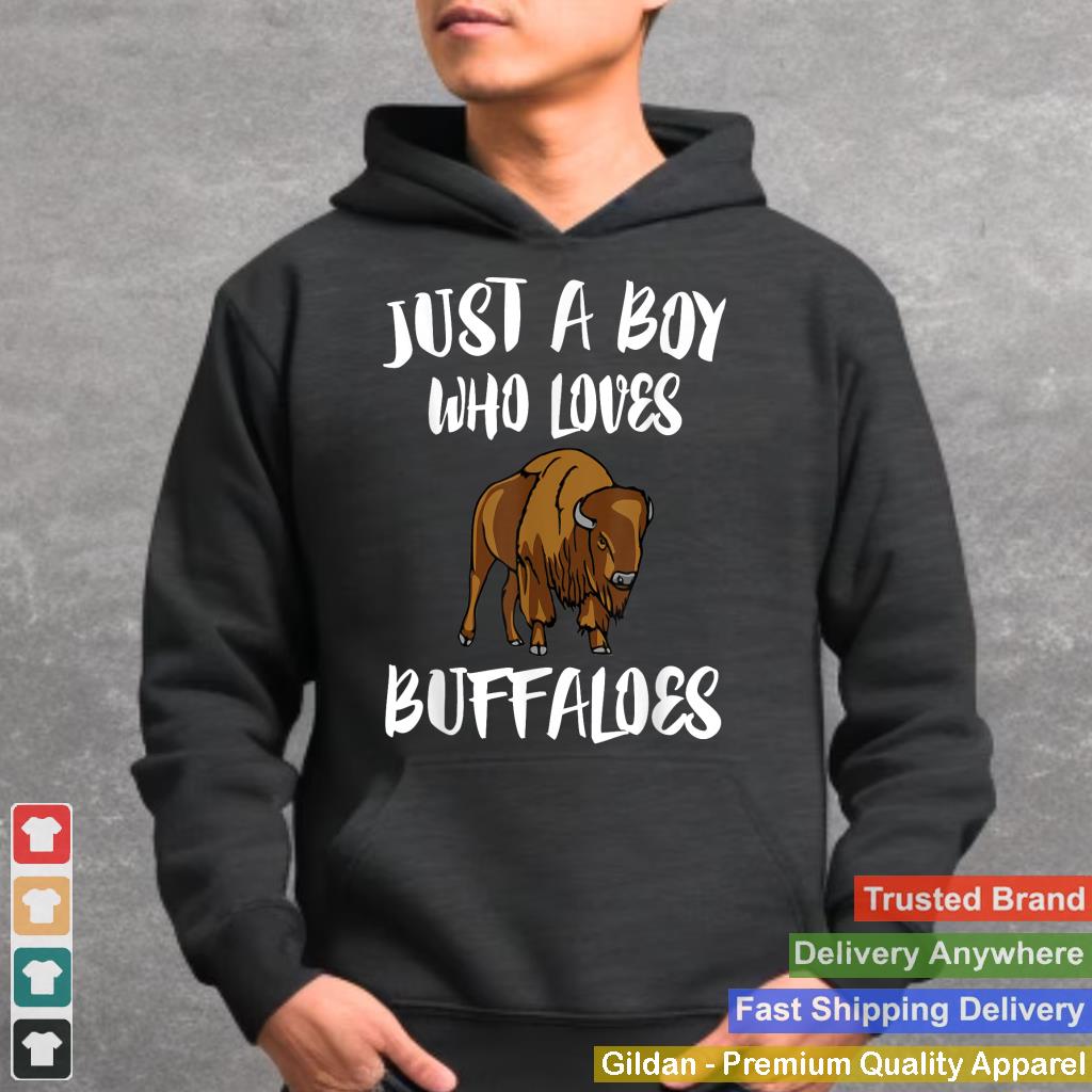 Just A Boy Who Loves Buffaloes Animal Gift