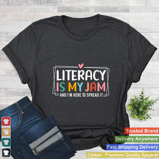 Cute Literacy Is My Jam And I'm Here To Spread It Teacher