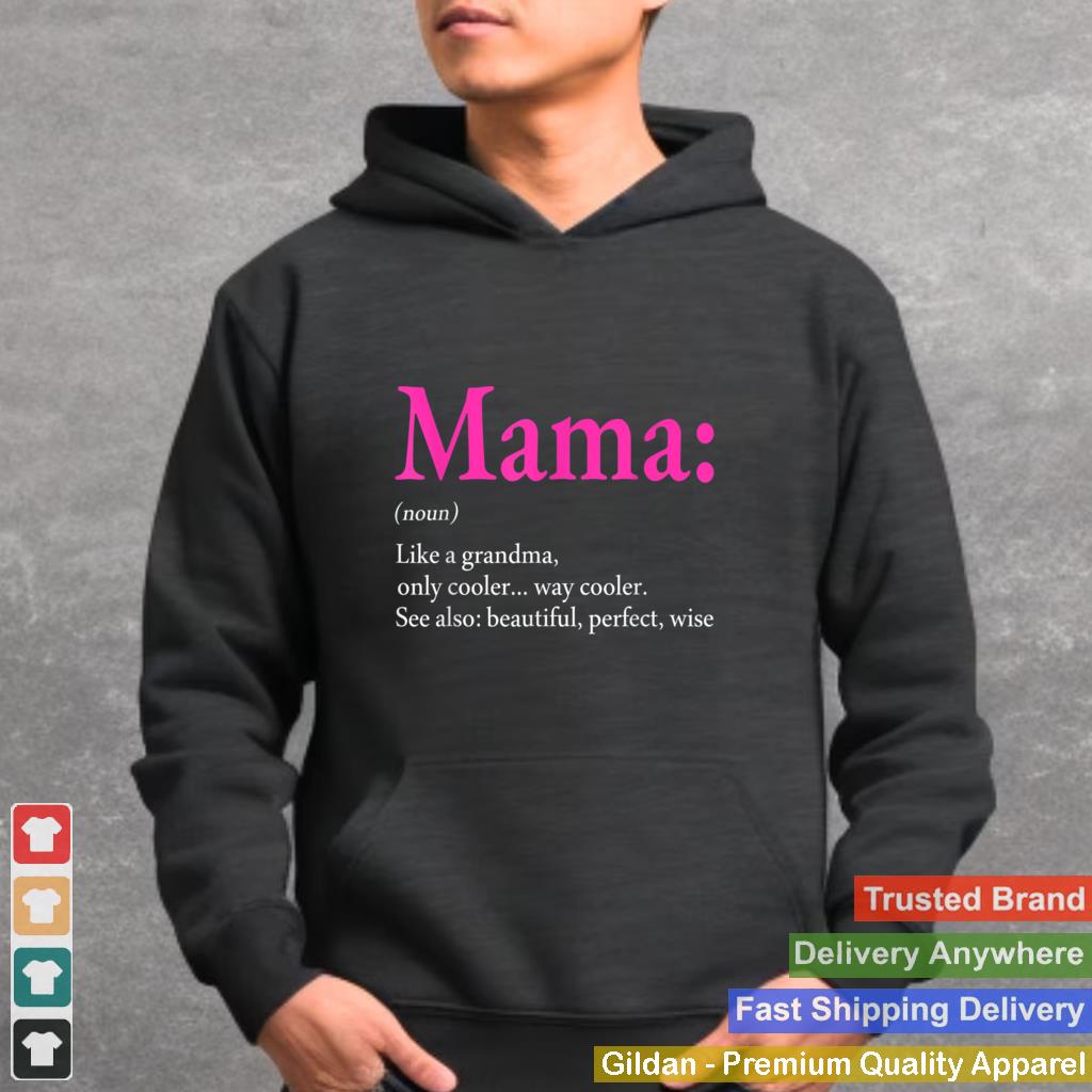 Awesome Mama Definition Funny Clothing Mothers Day T Shirt B09W5N7LKX