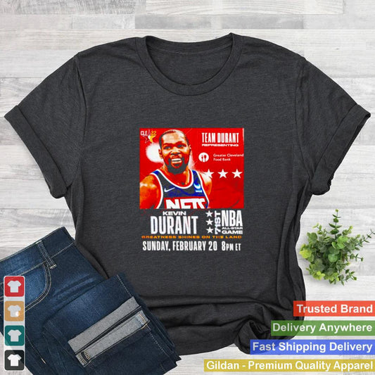 2022 Kevin Durant 71st NBA all star game shirt