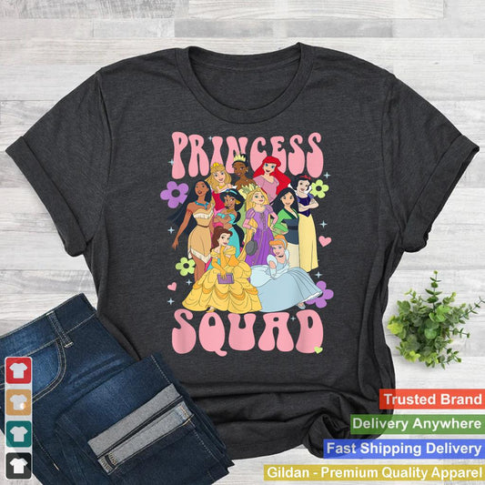 Disney Princess Epic Princess Squad Girl Power Floral Poster