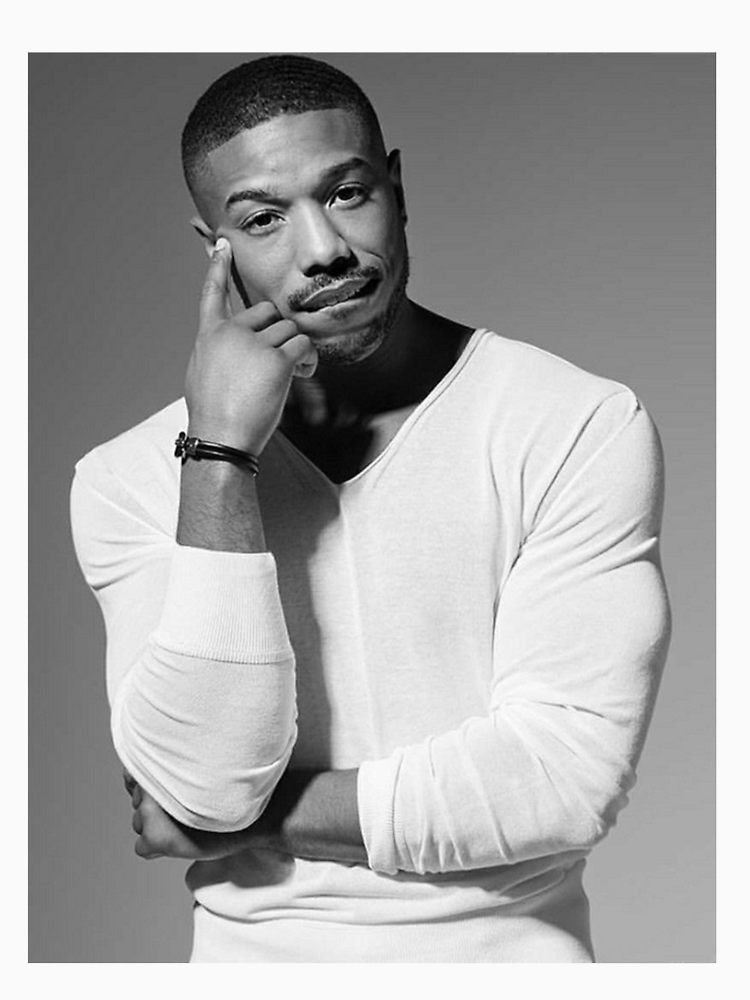 Michael B Jordan Thinking By Danaentcheva