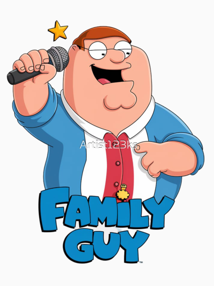 Peter Griffin From Family Guy By Artist123Ks