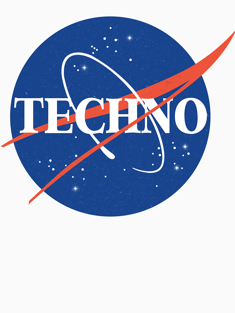 Techno Meets Nasa T Shirt By Secondskineu