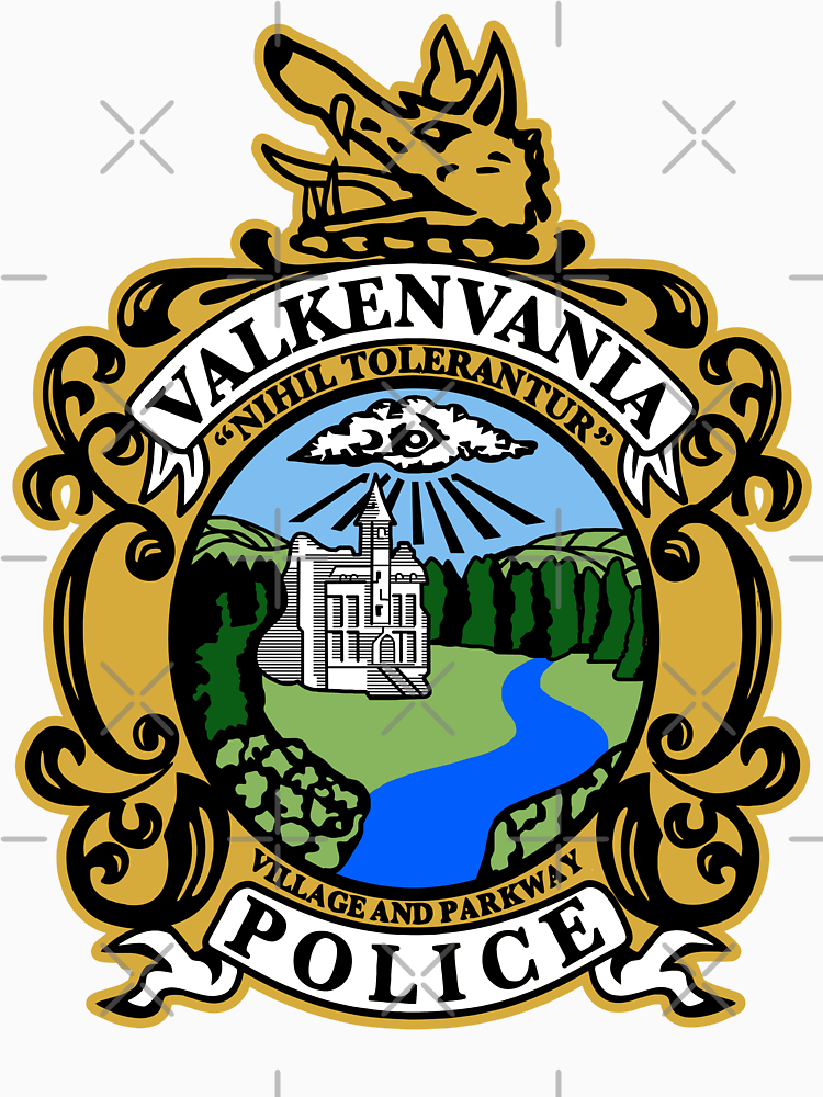 Valkenvania Police Coat Of Arms Nothing But Trouble By Ourkid