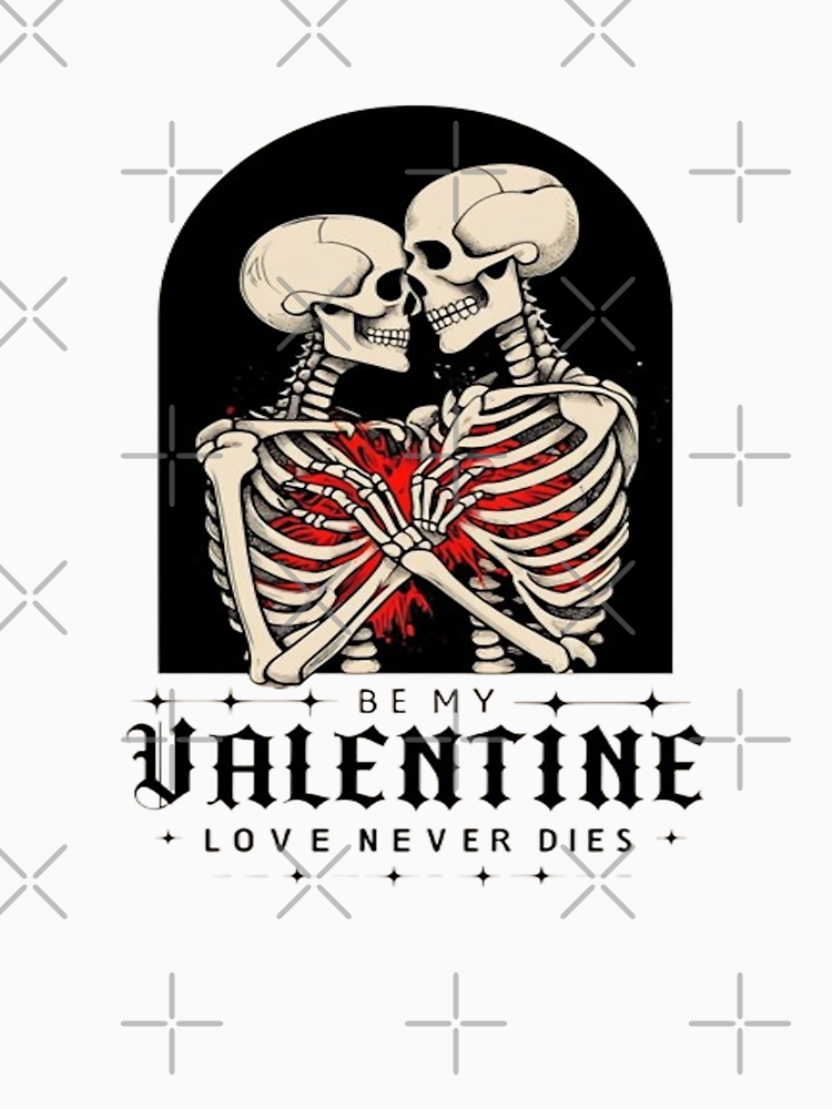 Skeleton Lovers Vintage Valentine S Design By Shadowshutter