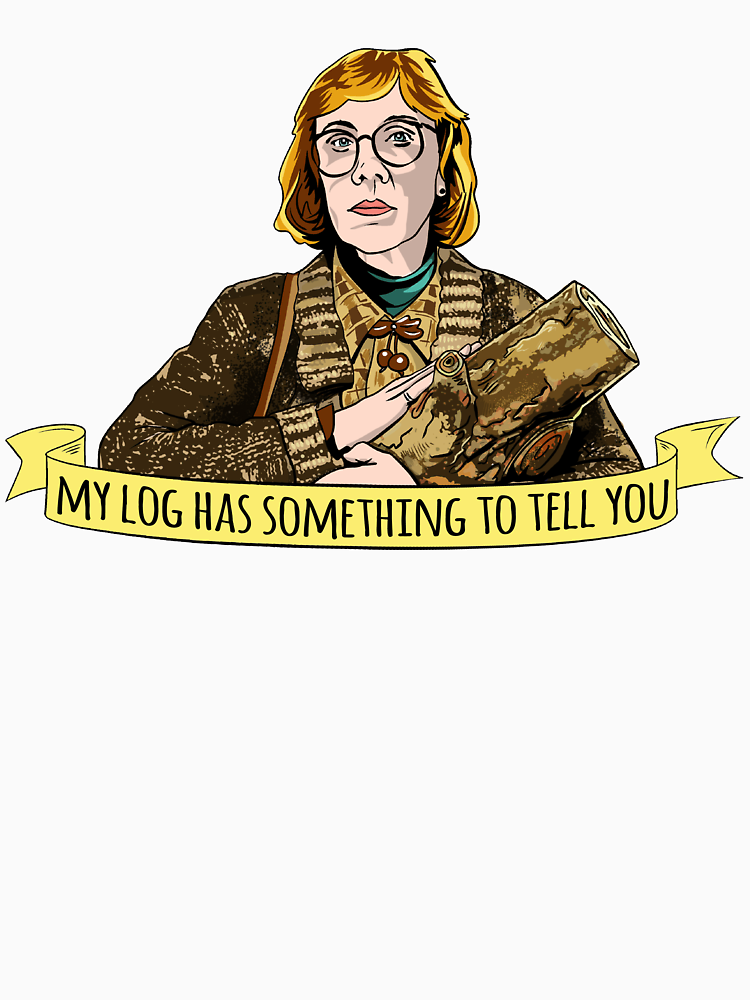 Twin Peaks Log Lady T Shirt Tee T Shirt David Lynch By Beebaakid