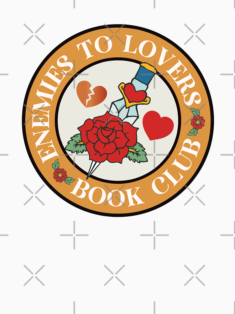 Enemies To Lovers Book Club Bookish Orange For Booklovers By Stickybook