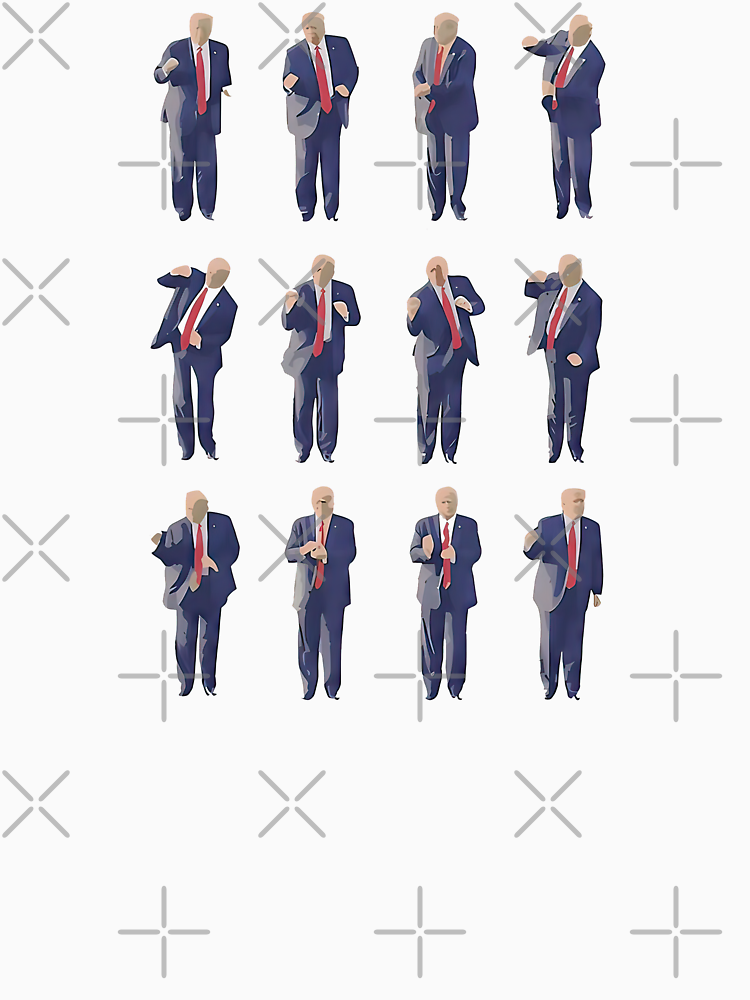 Trump Dance Funny Trump President 2024 Election By Kariandco