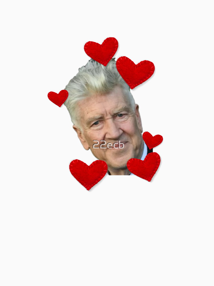 I Love David Lynch Heart Sticker By 22Ecb