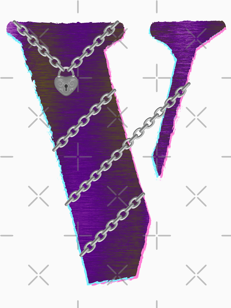 Vlone Lock Chain Funny Design For V By Mosaid