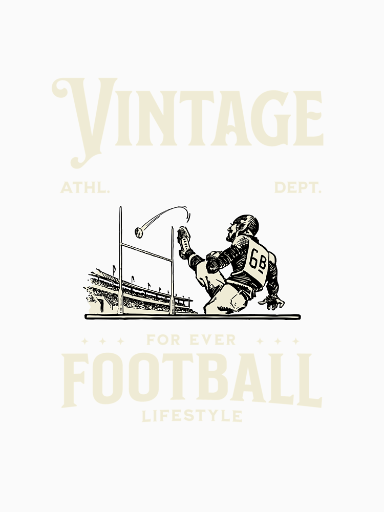 Vintage Football By Evelynssunshop