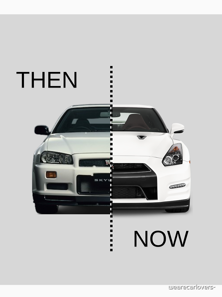 Gtr R34 And R35 Evolution Then And Now Design By Wearecarlovers