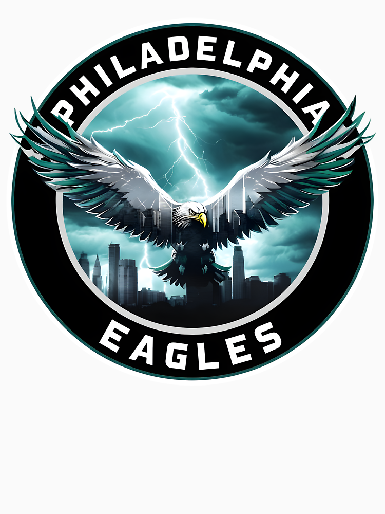 Philadelphia Eagles Silver Eagle Mythical Phoenix Eagle Rise By Macscrat11