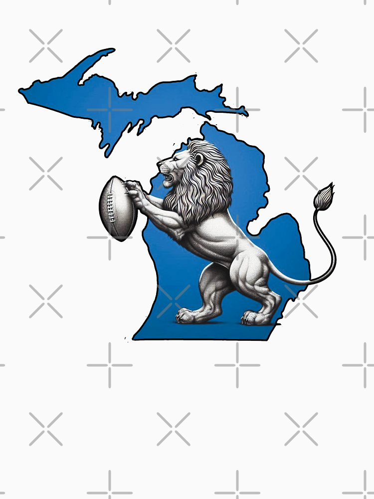 Michigan Lion By The Artmart