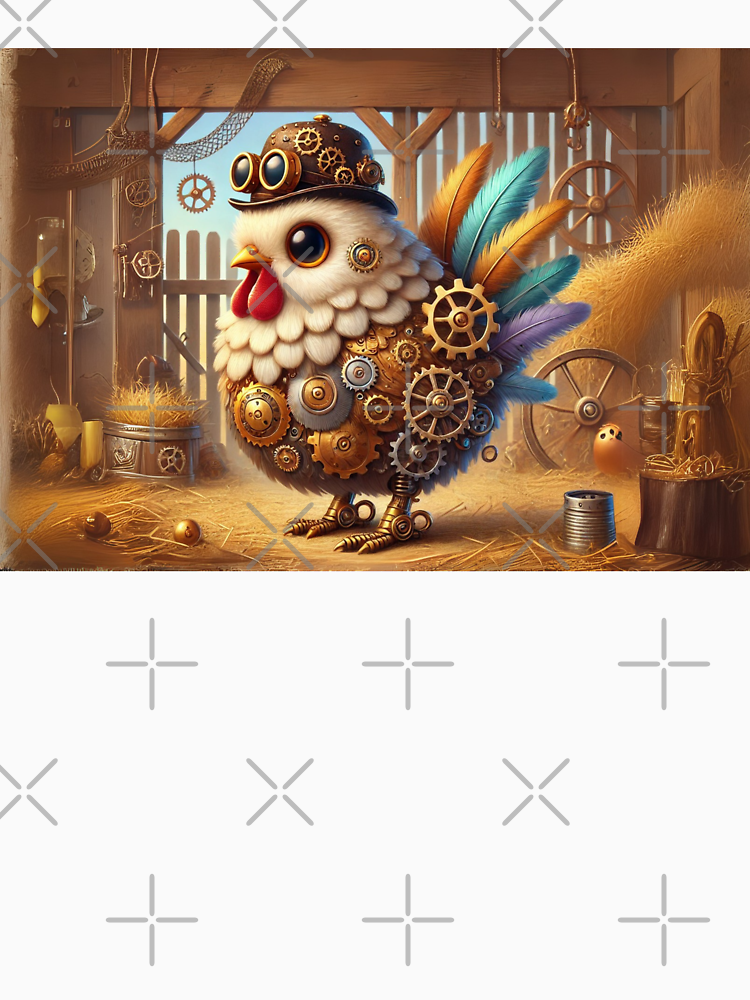 Steampunk Sussex Chicken By Sillytoe