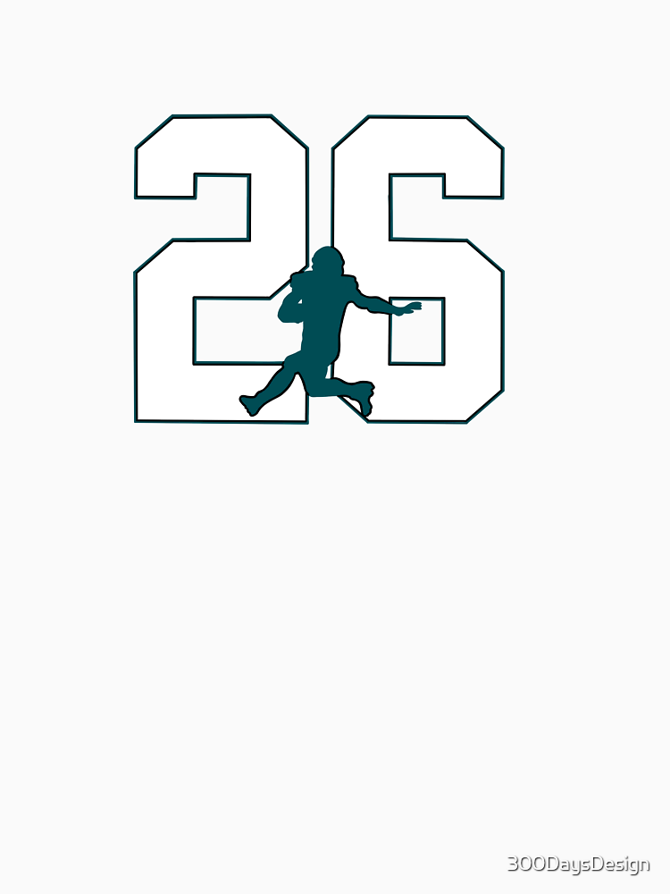 Saquan Barkley 26 Philadelphia Eagles Football Icon By 300Daysdesign