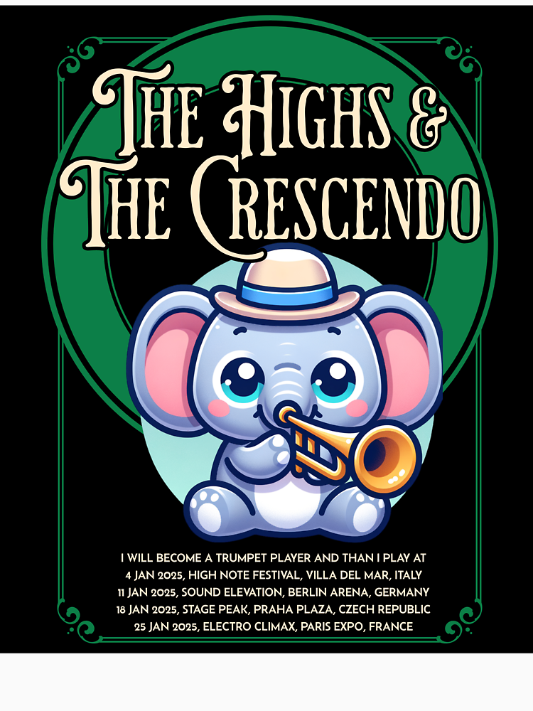 The Highs And Crescendo Trumpet Elephant By Kriegertj