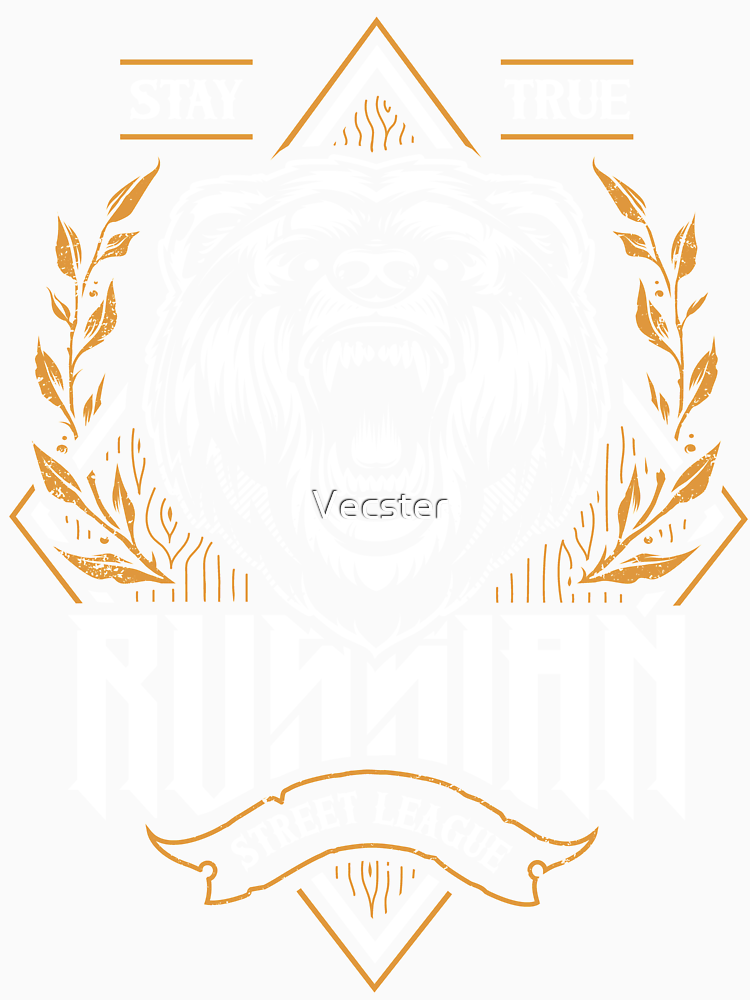 Russian Street League Bear By Vecster