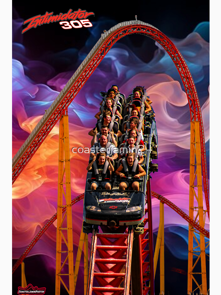 Intimidator 305 Rollercoaster Kings Dominion Custom Image By Coasterjamin24