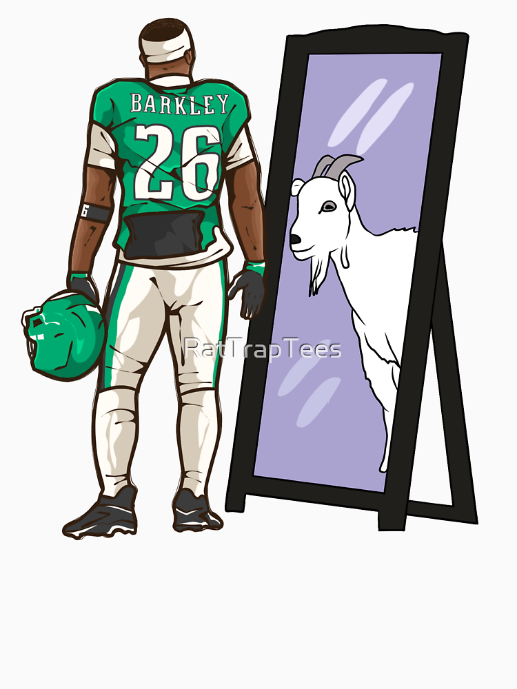 Saquon Barkley Mirror Goat By Rattraptees