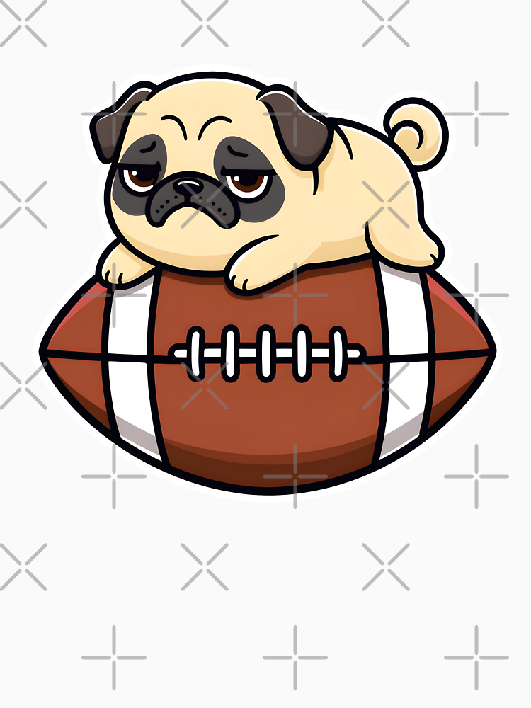 Cute Pug With Sad Eyes By Createtives