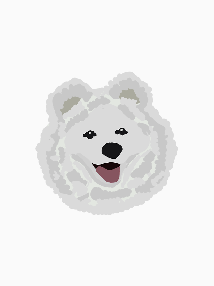 Samoyed By Hollyporshaa