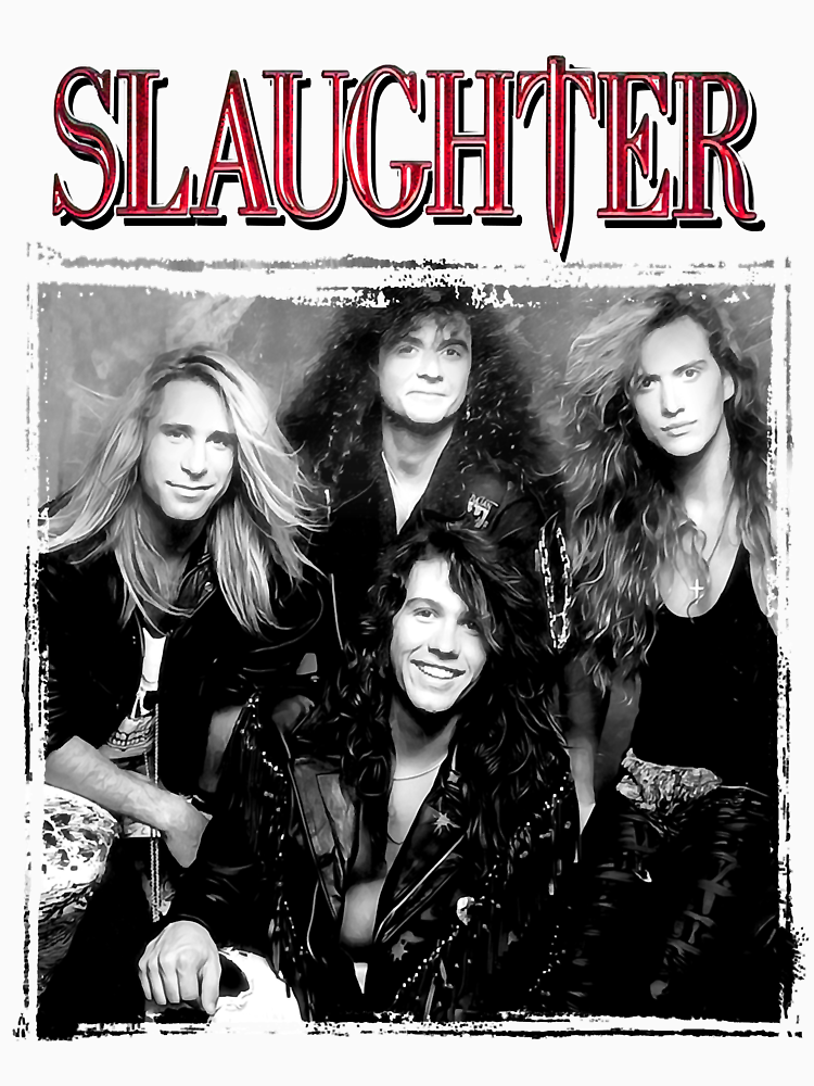 Slaughter Band Classic T Shirt By Joshuupe