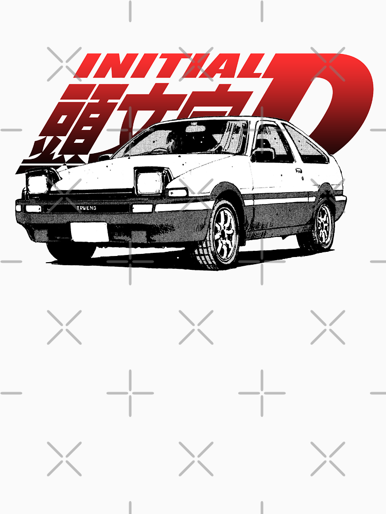 Initial D Manga Ae86 By Geekngo