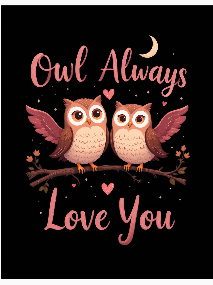 Valentines Day Owl Couple Design By Rajnisharmarb