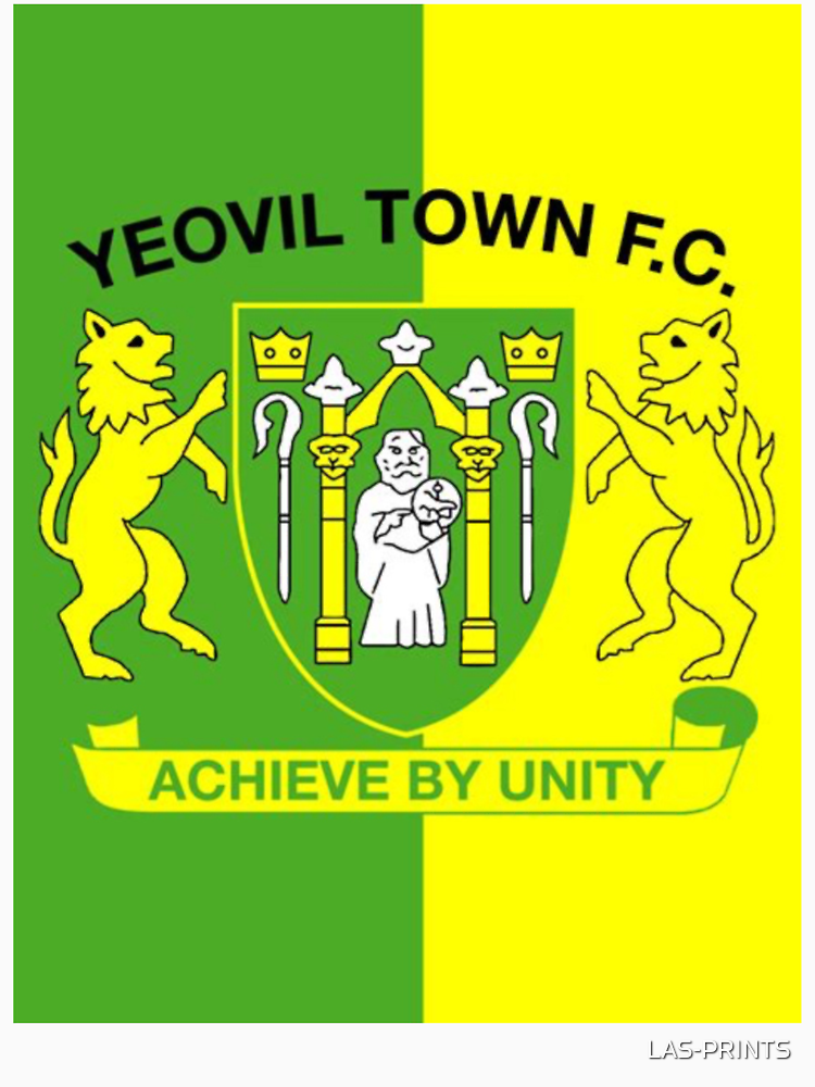 Yeovil Town Fc Badge Inspired Design Glovers Football Club By Las Prints