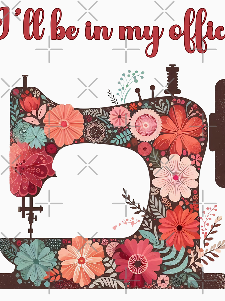 Sewing Machine And Flowers Women S Day By Ewaverse