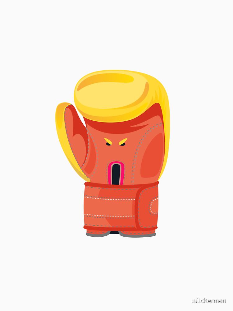 Donald Trump Boxing Glove Political Humor Satire Usa By W1Ckerman