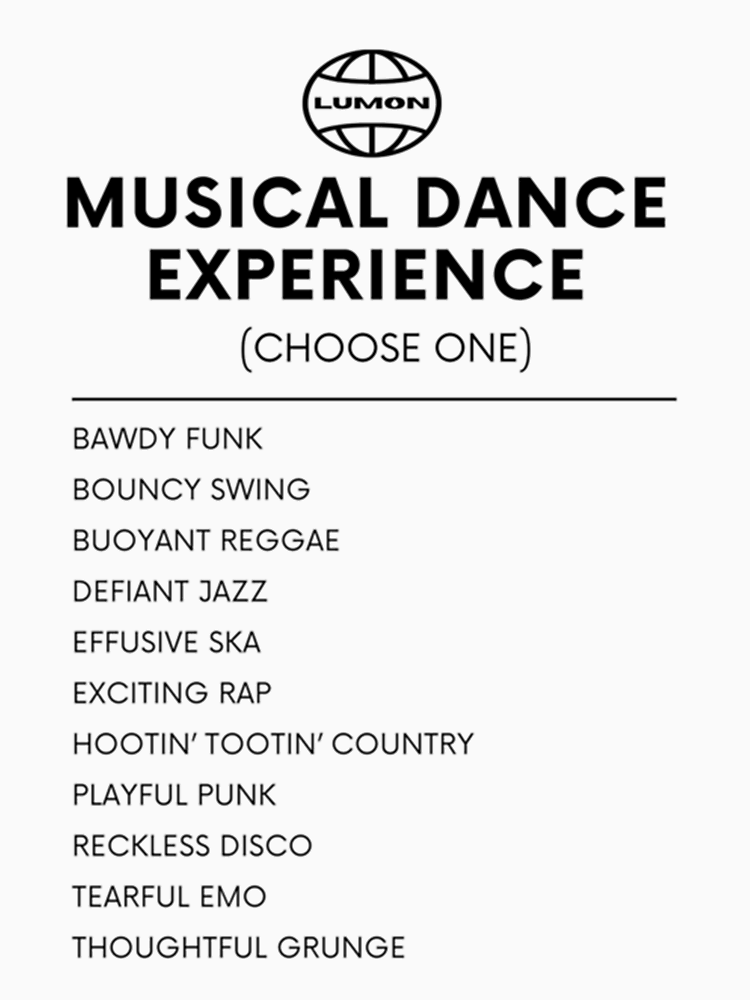 Musical Dance Experience By Mihabodesigns