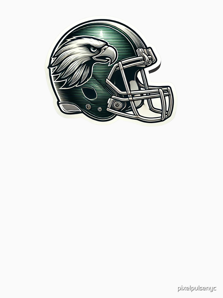 Philadelphia Eagles Helmet By Pixelpulsenyc