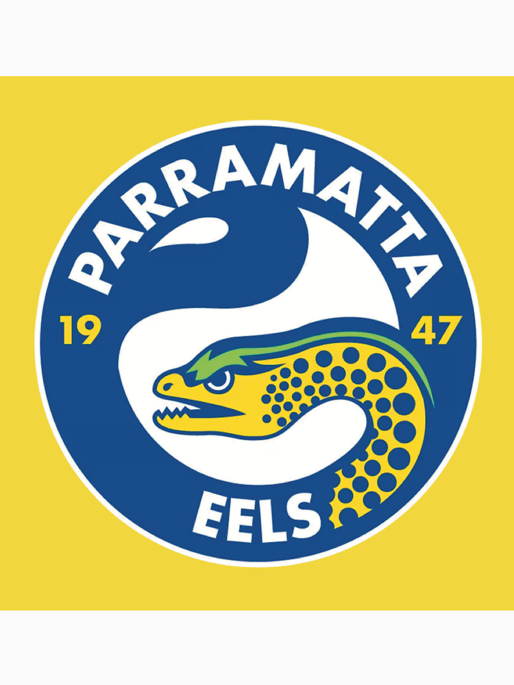 Vintage Parramatta Eels 1947 Pattern Design Print By Prillyish