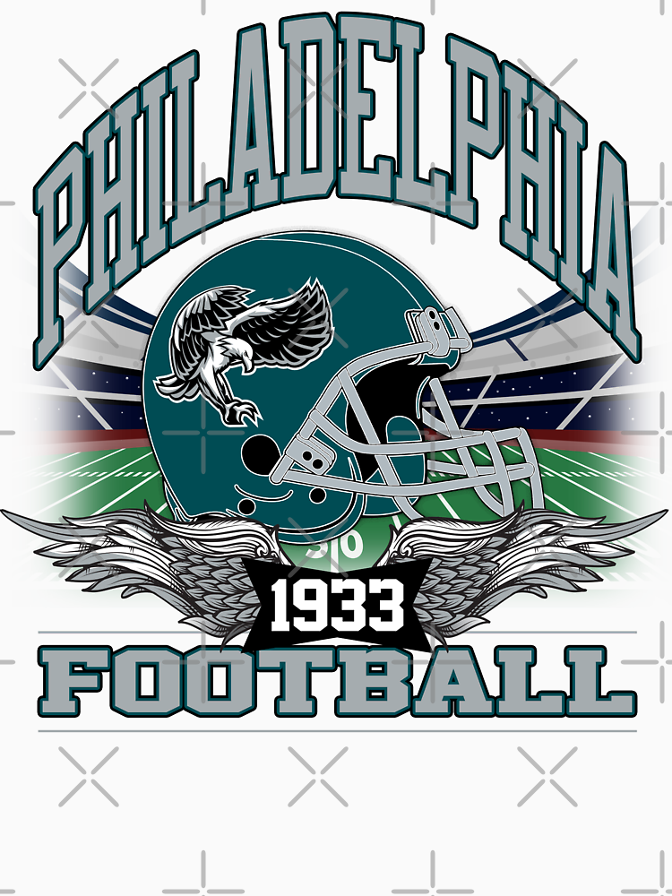 Philadelphia Football Vintage Gridiron Legacy V2 By Alltimeballers