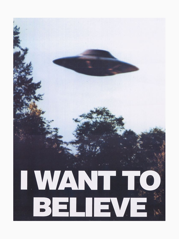 The X Files I Want To Believe By Oxygold