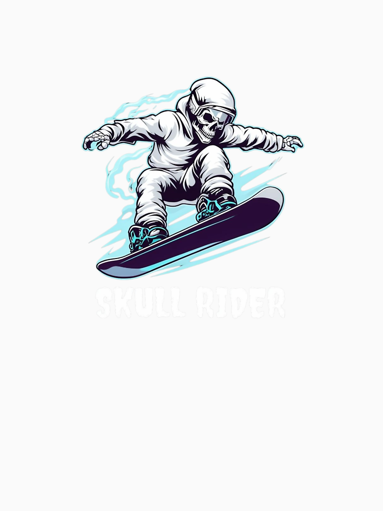 Skull Snowboarder By Jiguworld