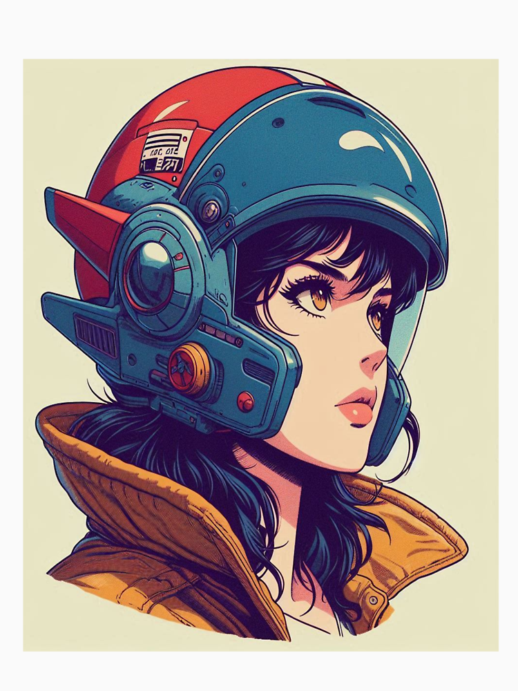 Vintage Anime Astro Girl By Creativnani