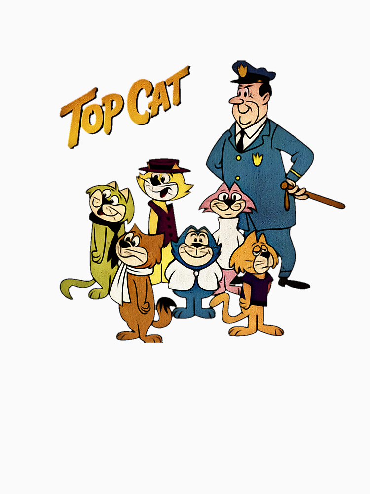 Top Cat Vintage Retro Cartoon Summer By Rainbowretro