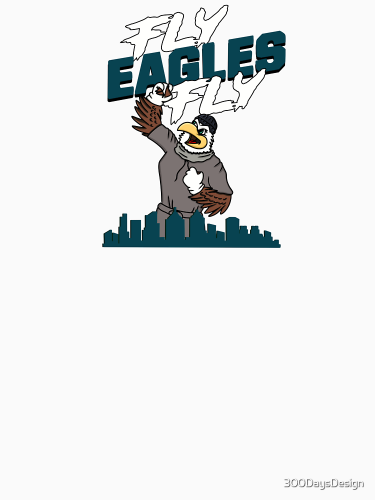 Philadelphia Eagles Rocky Fly Eagles Fly By 300Daysdesign