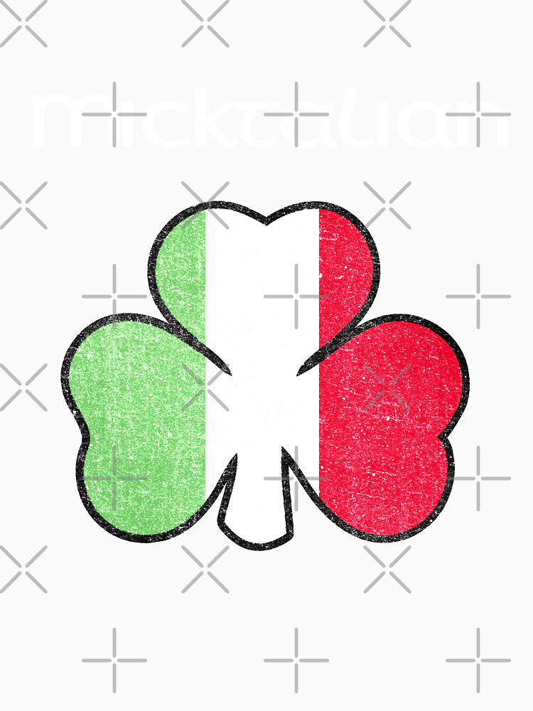 Micktalian Irish Italian Funny St Patrick S Day Shamrock Flag By Kiwi91