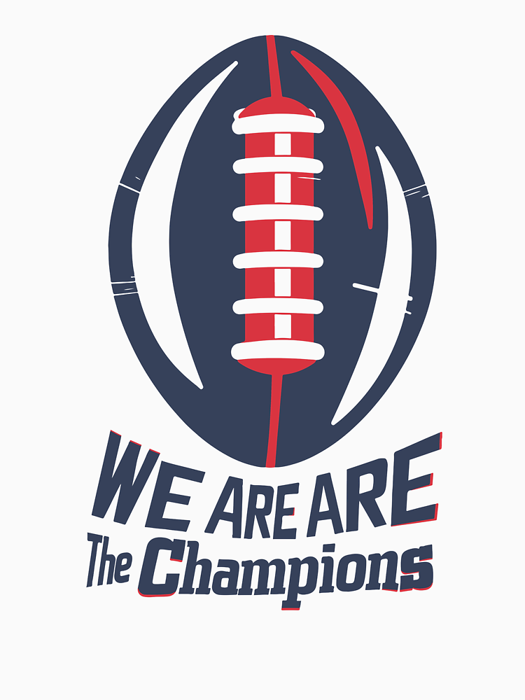 We Are The Champions Us Football By Wild Co