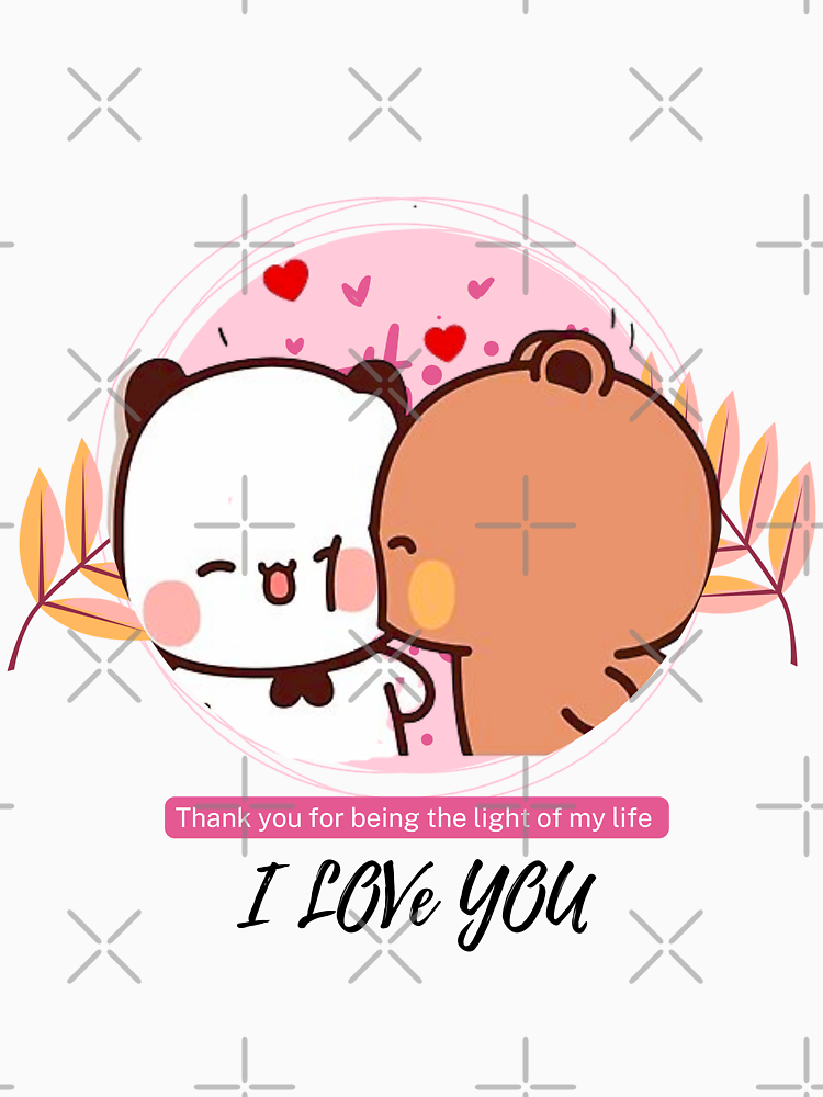 You Are The Light Of My Life Bubu Dudu Panda Bear And Brownie True Love Happy Birthday Couple Goma Peach Sugar Valentine Xmas Love You 2025 By Colorbloomarts