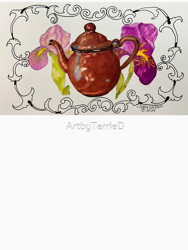 Nancy S Little Tea Pot By Artbyterried