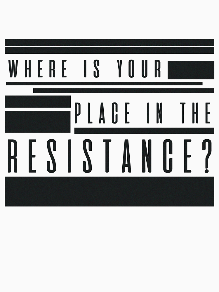 Where Is Your Place In The Resistance By Tbell331