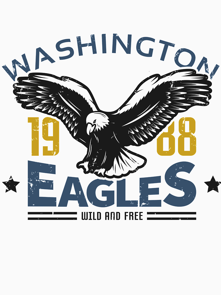 Washington 1988 Eagles Wild And Free By Designerbrother