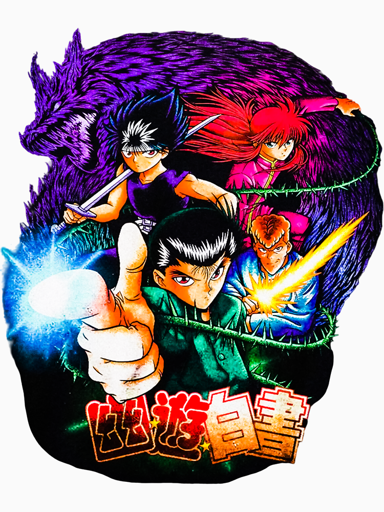 Yyh Anime Japanese Retro And Vintage Style By Isabelle Love